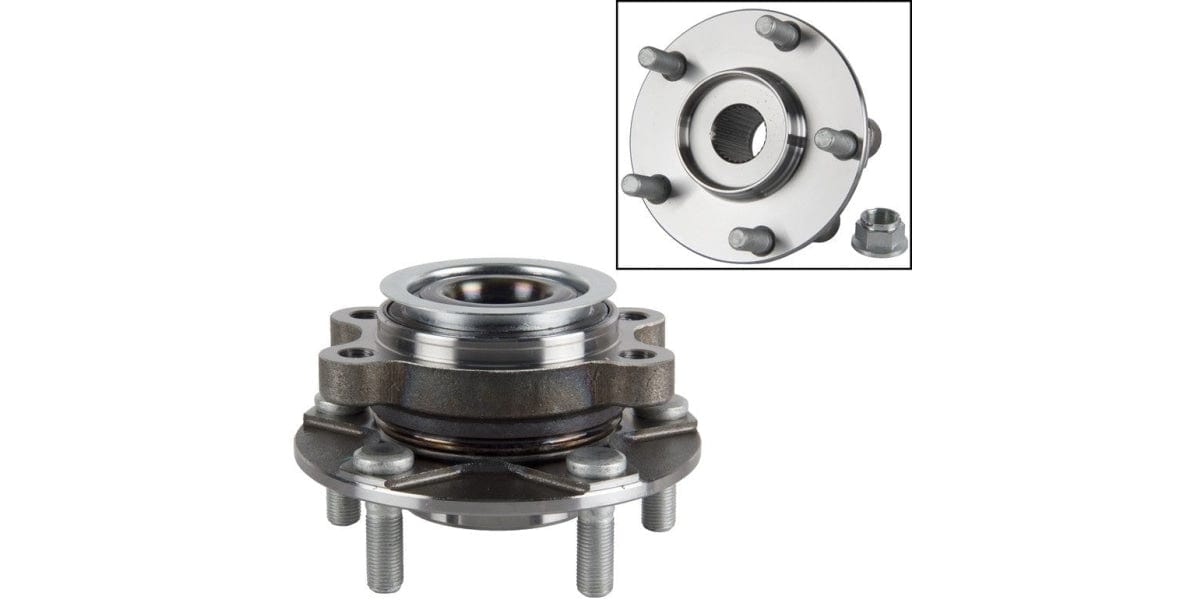 Front Wheel Hub Bearing Kit Nissan Juke 1.6, 1.6Dig-T 4X2, 4X4, Qashqai 1.6, 2.0, Dci 4X2, 4X4, X-Trail 2.0 4X2, 4X4 ~Modern Auto Parts!