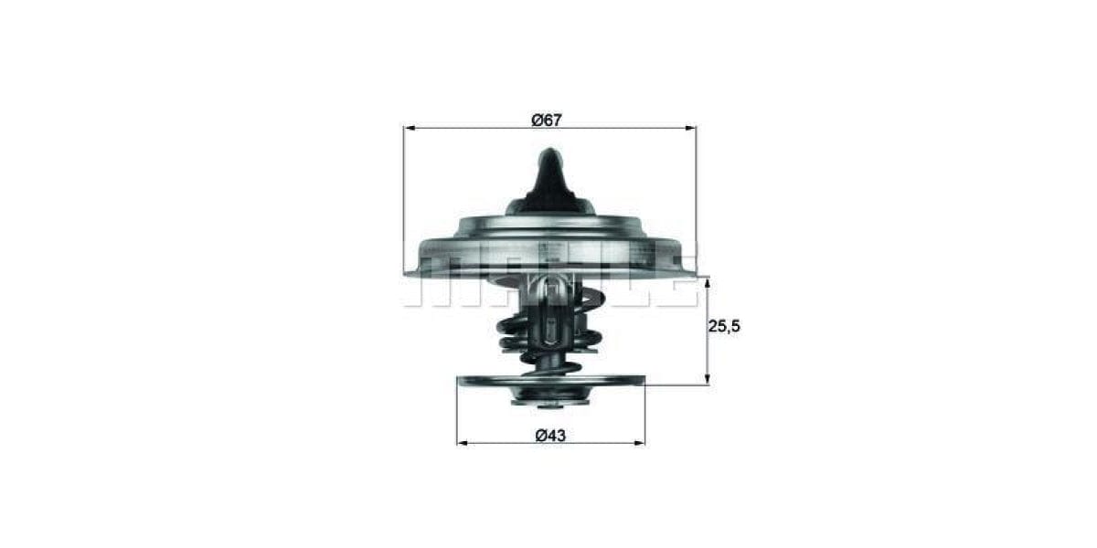 Hella Thermostat - 75C (Vt234.75) - Modern Auto Parts