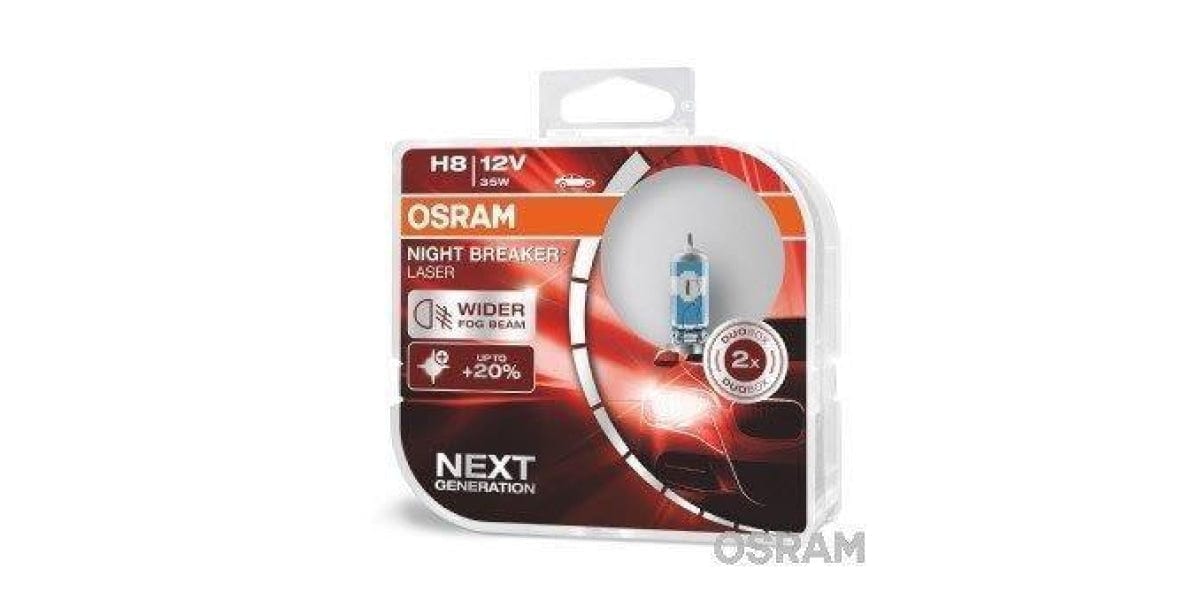 Osram Night Breaker Laser Next H1/ H3/ H4/ H7 /Hb3/ Hb4 / H11/ H8 (Set) - Modern Auto Parts