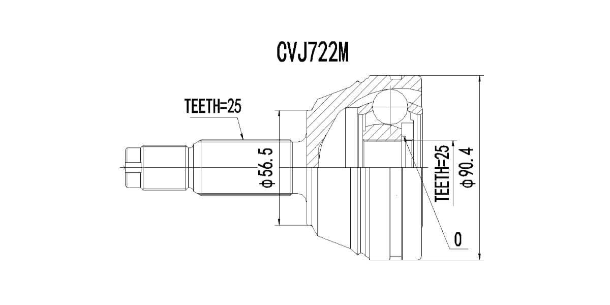 Outer Cv Joint Ford Escort 1800I 1997-1998 at Modern Auto Parts!