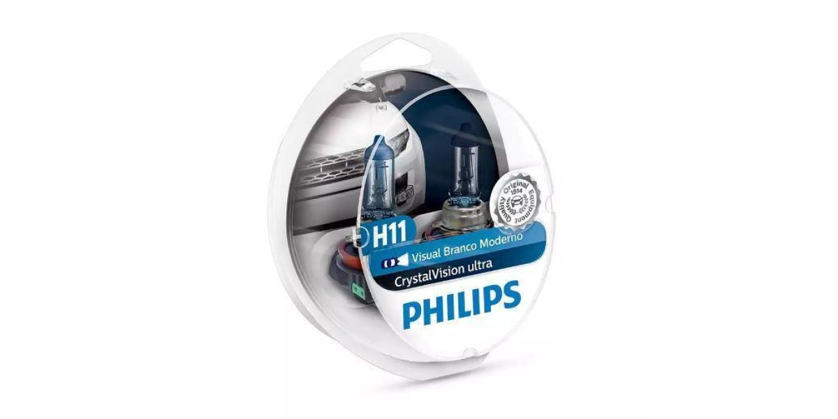 Philips Crystalvision H11 Set - Modern Auto Parts 