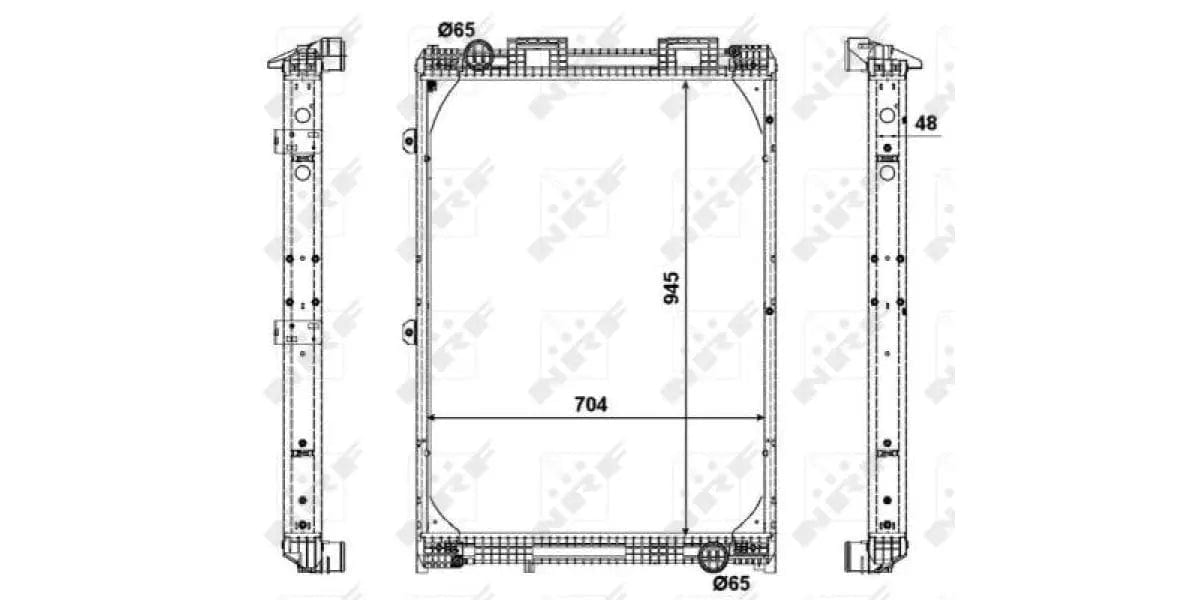 Radiator Man F2000 290 (Nrf) 509537