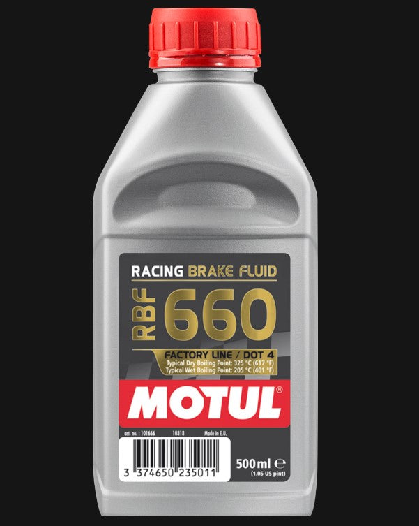 Motul RBF660 Factory Line High Performance Brake Fluid 500ML