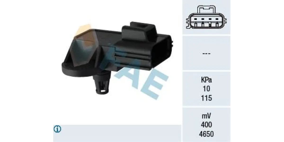 Sensor Manifold Air Pressure Ford Fiesta(2) 2.0I Map