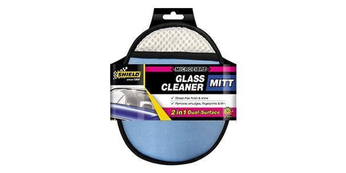Shield Microfibre Glass Cleaner Mitt - Modern Auto Parts
