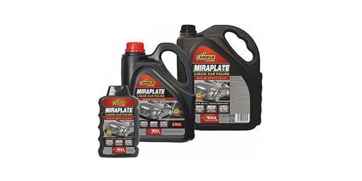 Shield Miraplate Liquid Car Polish- 500Ml / 5L - Modern Auto Parts