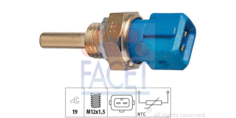 Temperatur Sensor Bmw M40 M42 M43 M50 Hyundai G4Eh G4Ek G4Cr G4Gr G6Ba Opel) (Facet) (7.3128)