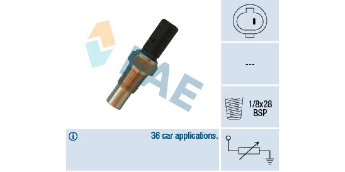 Temperature Switch 1Pin 1/8X28Bsp Toyota (1Uz 3S 5S 1Mz 4A 7A 1Kd 1Ad 3Zz 2Tr 1Kz 2Uz) (Fae) (32650)