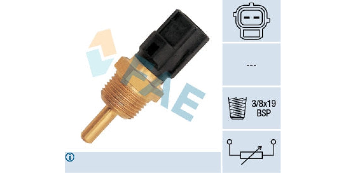 Temperature Switch 2Pin 3/8X19Bsp Daihatsu Mitsubishi (K3-Ve 4G69 6G74 6G72) (Fae) (33310) Sensor