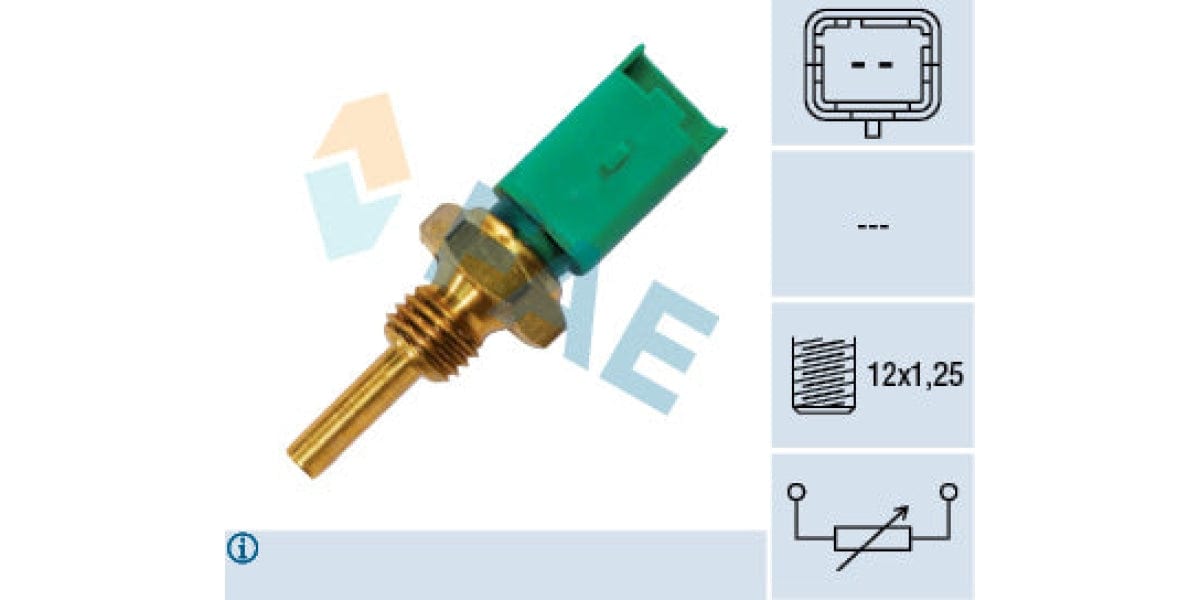 Temperature Switch 2Pin M12X1.25 Alfa 147 Fiat Grande Punto Stilo Opel Zafira (Fae) (33700) Sensor