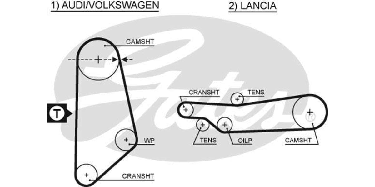 Diagram Vw Timing Belt Van Parts Direct VW Transporter 2006 2010