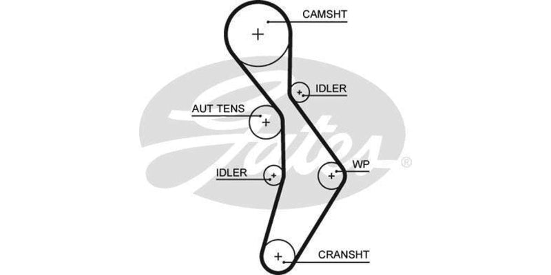 Timing Belt Audi A3,A4,S3,Tt,Vw Eos,Golf 5,6,Jetta,Passat,Scirocco (Cdlc,Cczb,Axx,Bwa,Blx,Blr) - Modern Auto Parts