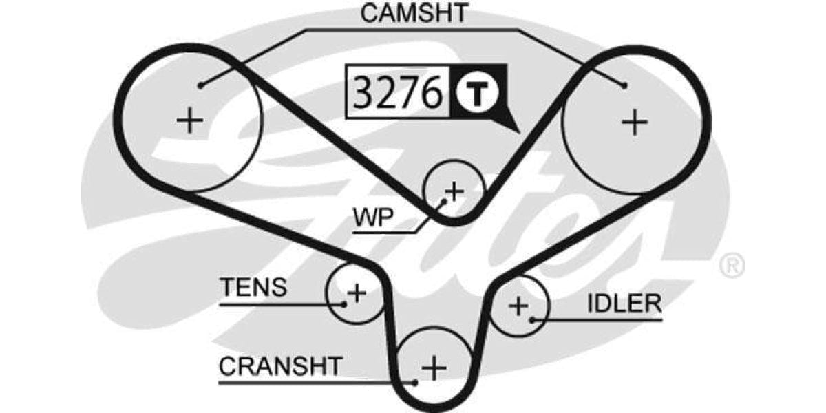 Timing Belt Audi A4 A6 500 Aah Abc Aah Gates Belt AUD239FSD Low