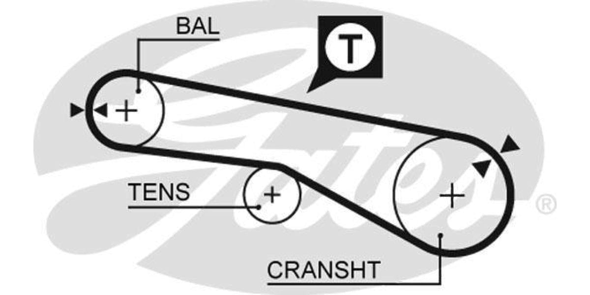 Timing Belt Ford Husky,Hyundai Sonata,Mitsubishi Tredia (4G62,4G63,G4Cp) - Modern Auto Parts