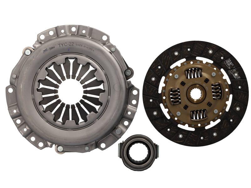 Valeo TY58 clutch kit – 190 mm disc, pressure plate & release bearing; fits hatchbacks with Toyota 1KR‑FE engine (Citroën C1, Peugeot 107, Aygo, Yaris)