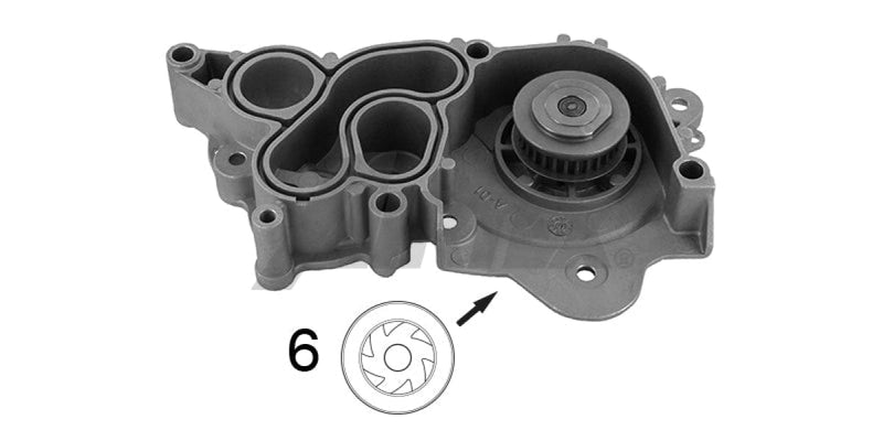 Water Pump Vw Polo 6C Chzc (1995) at Modern Auto Parts!