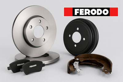 Ferodo Brake Pads, Discs, Drums, and Shoes – OE Quality Braking Components for Cars and Bakkies