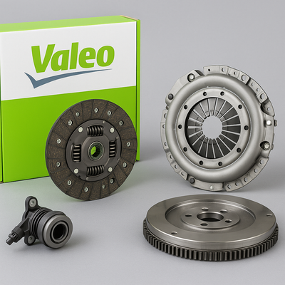 Valeo Clutch Kit with Pressure Plate, Concentric Slave Cylinder and Solid Flywheel – OE Quality Automotive Components