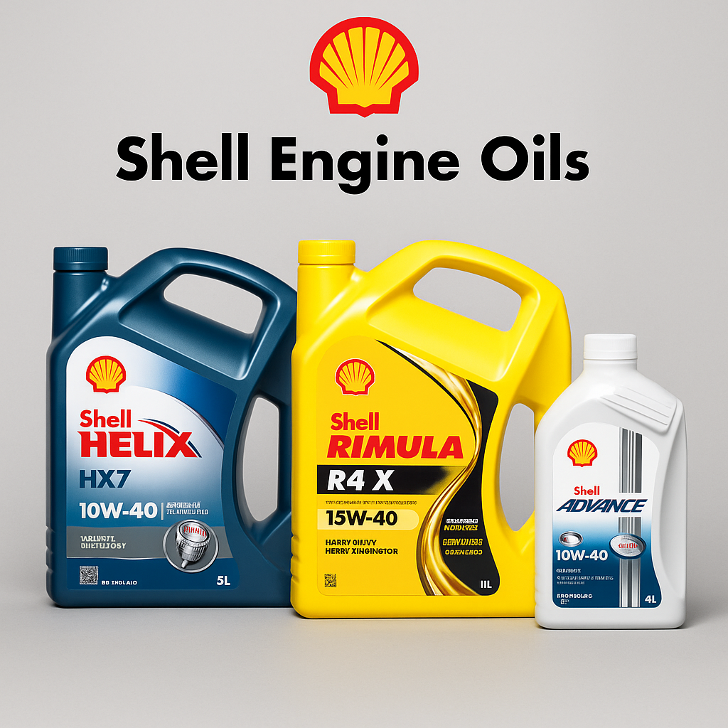 Shell Helix, Rimula, and Advance engine oils – full range of motor oils for petrol, diesel, and motorcycle engines in South Africa
