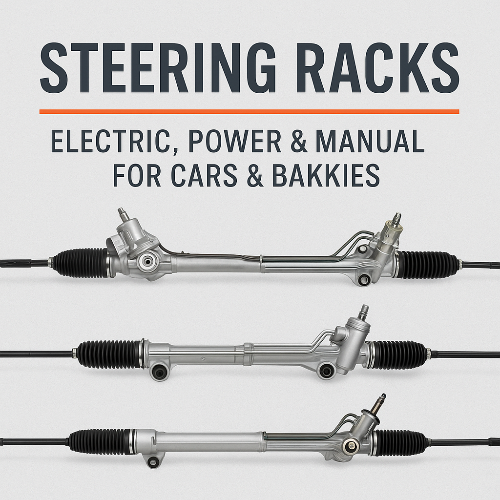 Electric, power, and manual steering racks for cars and bakkies – steering rack price South Africa
