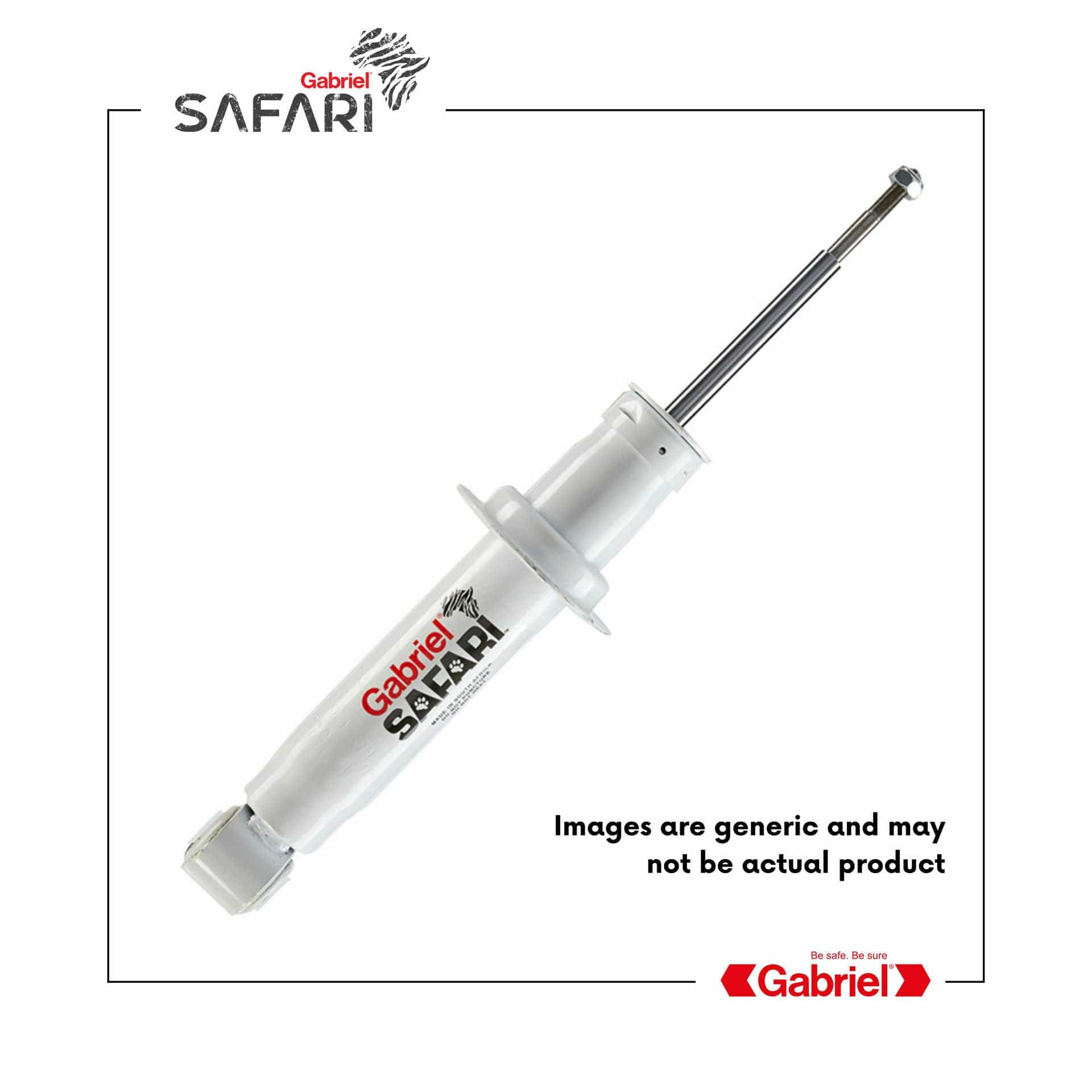 Gabriel Front Shock Absorber For GWM Steed 5 And Isuzu KB P190 South Africa G56212