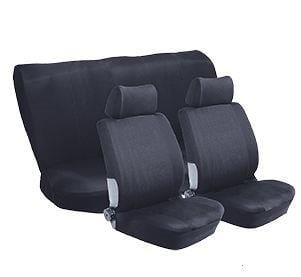 Sprinter 6-piece car seat cover set black – universal fit SA160
