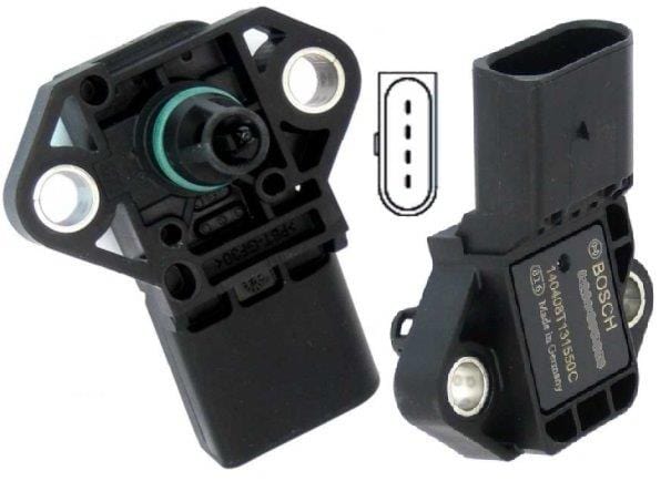 Sensor Map 4Pin Vw Amarok,Crafter,T5,T6 2.0. 6R 1.4. A6,A7 3.0 Tdi (102255HP)