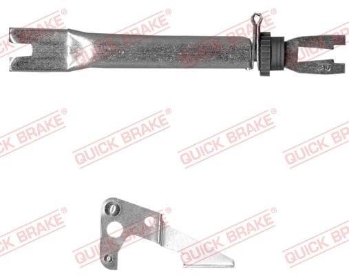 Remversteller Links Ford B-Max, Fiesta 6, Figo 2, Focus 3 (10253024-1L) 