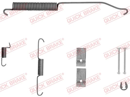 Rear brake shoe accessory spring kit – 105-0036-1
