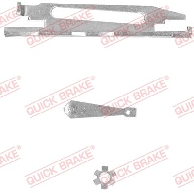 Brake drum adjuster set right for VW Golf, Jetta, Citi, Fox, Polo – 10553001-1R