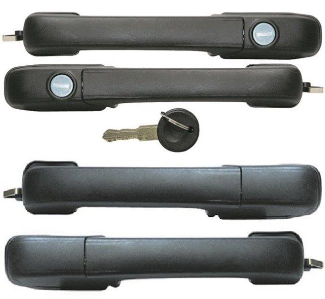 Door Handle Full Set Pull Type Conversion Vw Golf,Jetta I,Ii,Fox (111704)