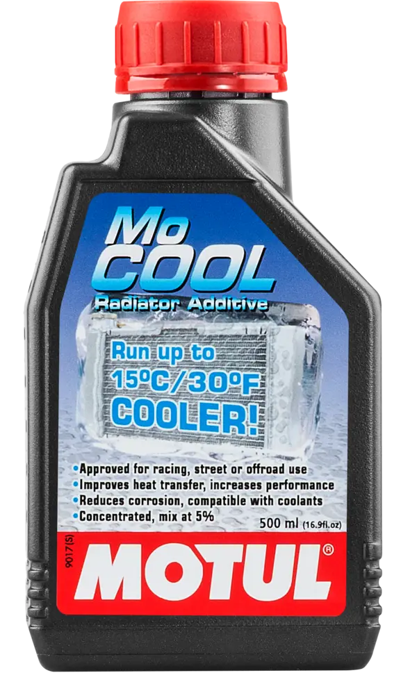 Motul Mocool 500ml Coolant* 112652 oil bottle, high-performance synthetic motor oil designed for fuel efficiency and engine protection.