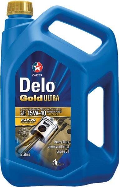 Caltex Delo Gold Ultra 15W-40 CI-4 CH-4 5L South Africa 500574396
