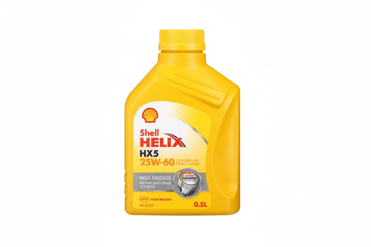 Shell Helix HX5 25W-60 API SL CF 500ml Engine Oil South Africa 550040681