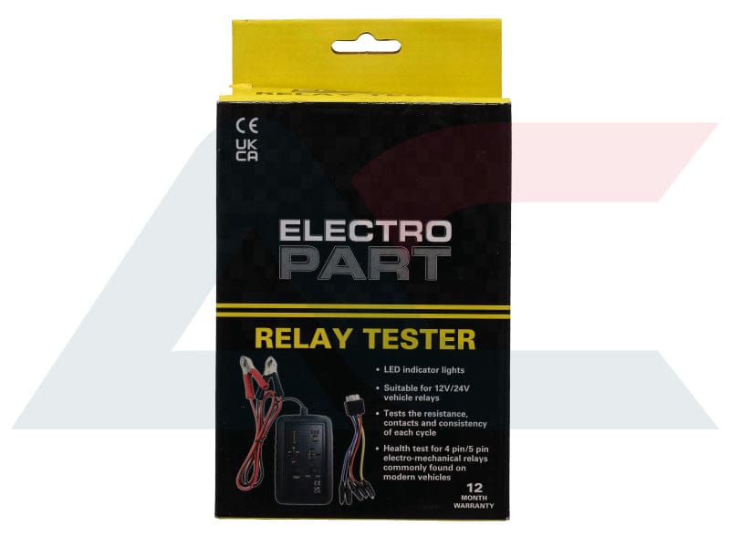 Relay Tester 12-24V 4 Pin 5 Pin With Adaptor 110mm REL0004