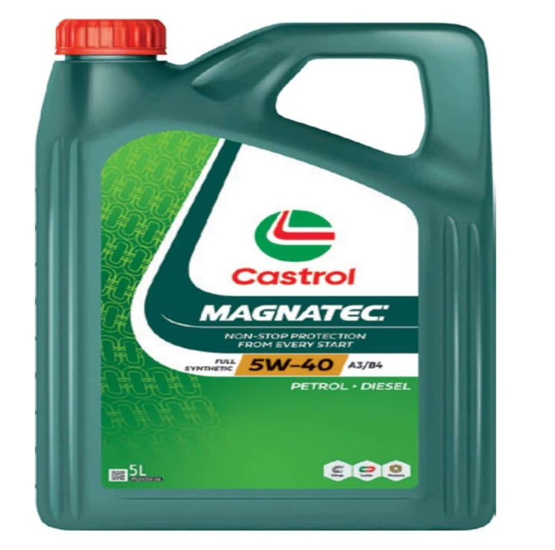 Castrol Magnatec Engine Oil 5W-40 Full Synthetic ACEA A3/B3 A3/B4 API SN CF 5L South Africa 3435691