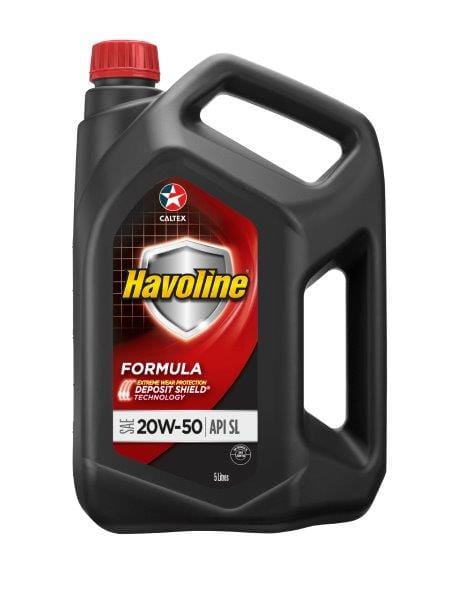 Caltex Havoline Formula 20W-50 API SL 5L South Africa 500259396