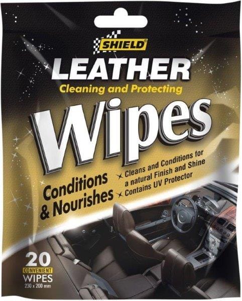 Shield Leather Wipes 20 Wipes Protect And Nourish Leather South Africa SH151