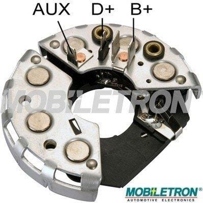 Alternator Rectifier 114mm 35A Bosch IR EF 6 Diode Diode Trio Push On Terminals RCT1002