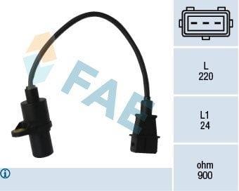 Crank Sensor Hyundai Accent, Elantra, Tiburon G4EH,G4CH,G4EK,G4GR,G4GM,G4GM,G4DF (79049F)