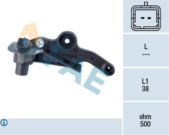 Crankshaft Pulse Sensor Fiat,Citroen C3,C4, Peugeot 206 1.4,1.6 (79118F)