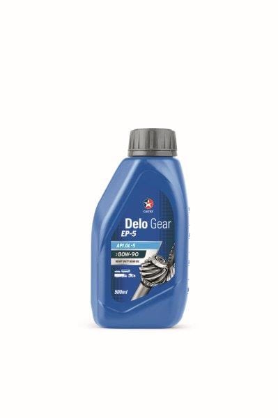Caltex Delo Gear EP5 80W-90 GL-5 MT-1 Axle Gear Oil 500ml South Africa 510411OIE