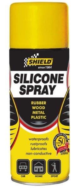 Shield Silicone Spray 300ml Non Conductive Waterproof Lubricant South Africa SH353