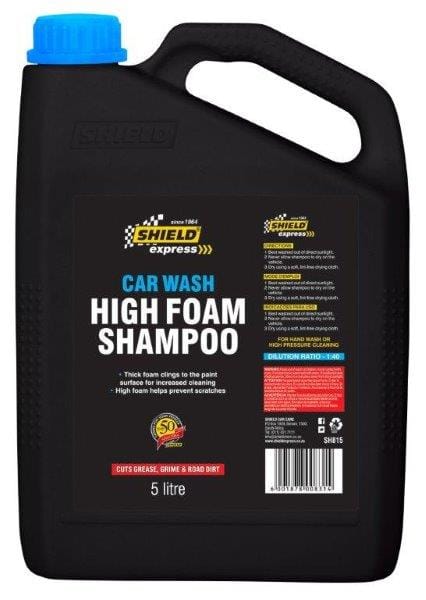 Shield High Foam Car Shampoo 5L Extra Rich Lather Thick Foam Barcode 6001878011130 SH815