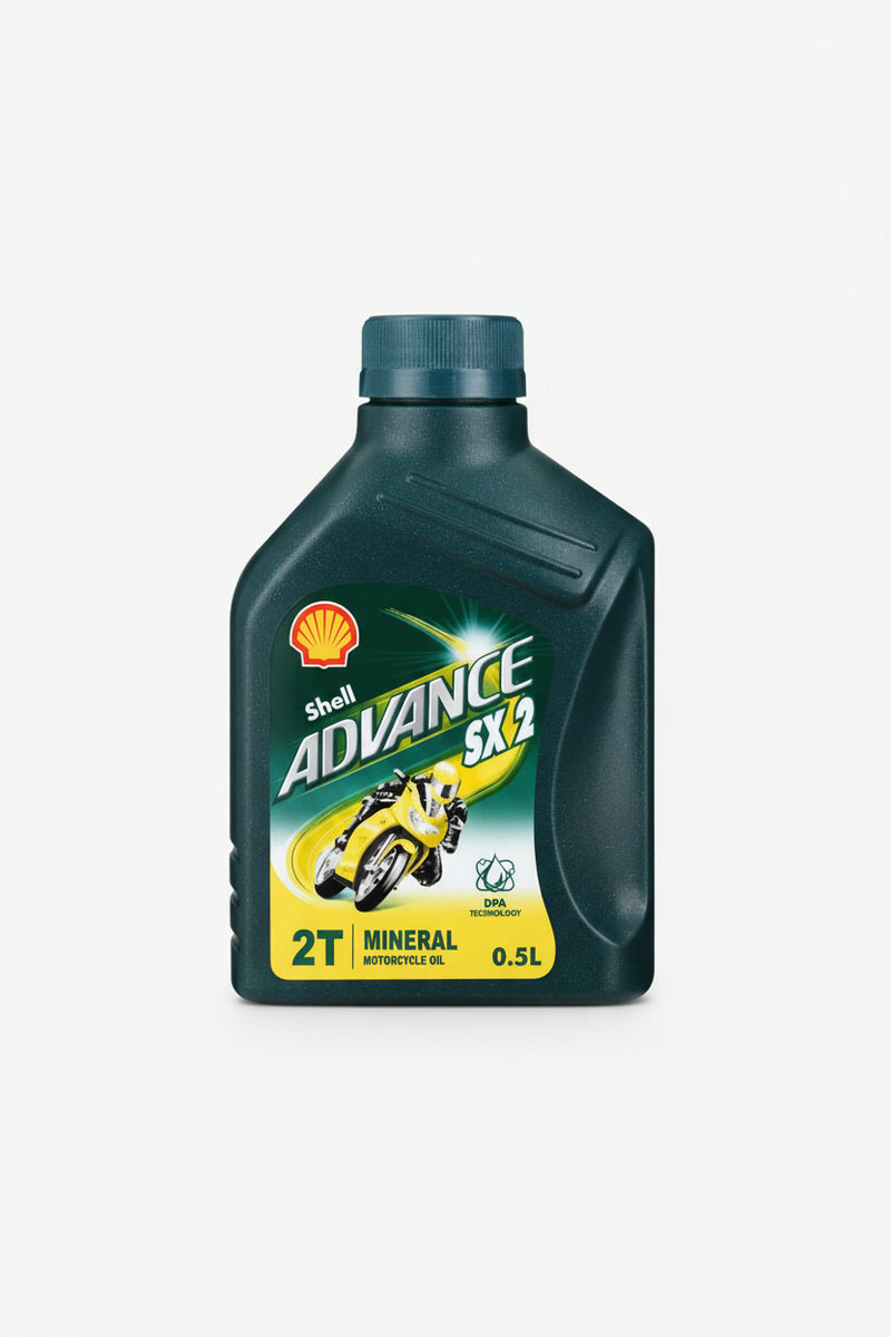 Shell Advance SX2 2-Stroke JASO FB 500ml Motorcycle Oil South Africa 550024787