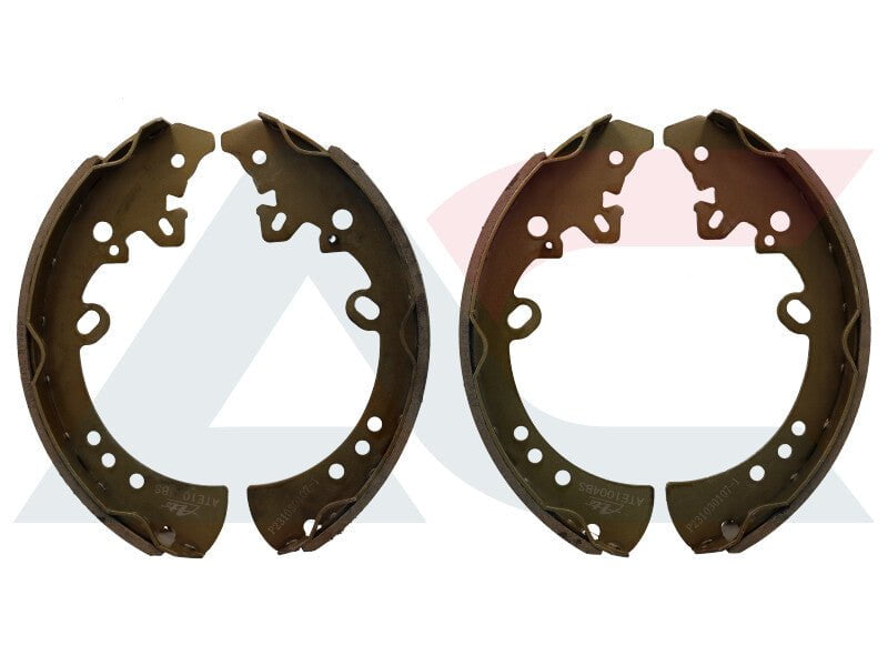 ATE1004BS rear brake shoes for Mahindra Bolero Pickup and Karoo