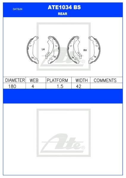 Datsun GO / Renault Clio II – Agterste Remskoene (ATE1034BS)