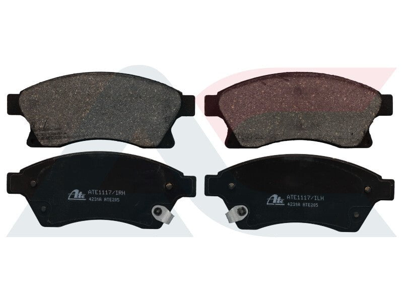 ATE1117 front brake pads for Chevrolet Cruze, Sonic, Opel Astra