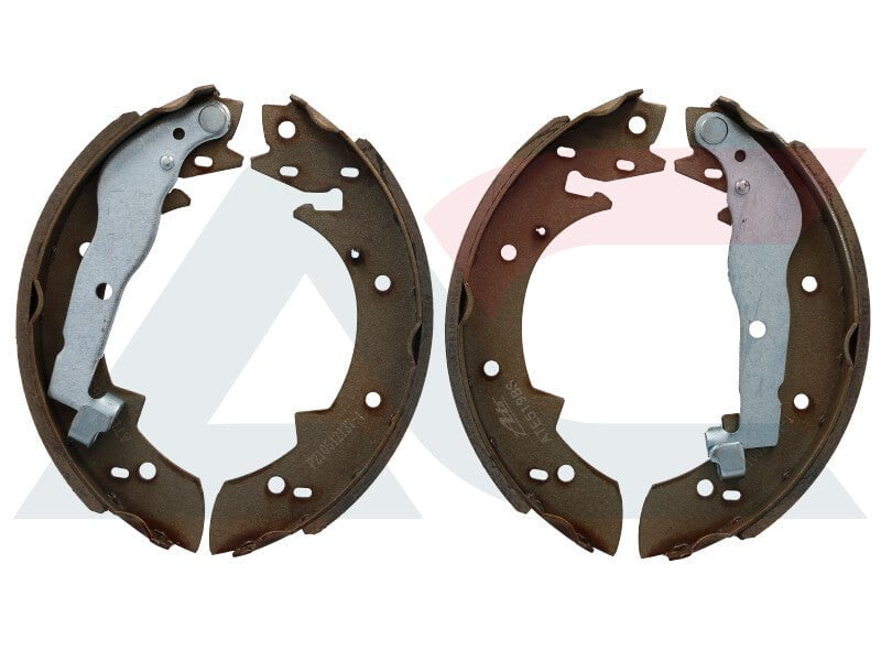 ATE519BS rear brake shoes for BMW 3 Series E30/E36, Z3, and Toyota Cressida