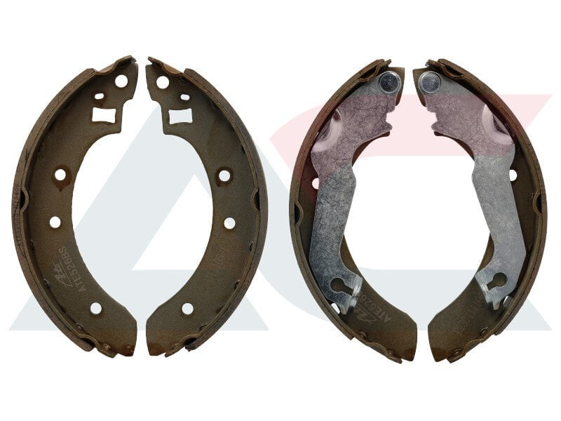 ATE526BS rear brake shoes for Ford Bantam, Escort, Mazda Rustler